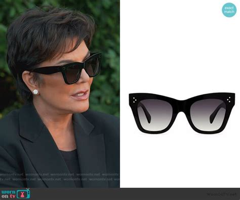 kris jenner celine sunglasses 2017|kardashian sunglasses.